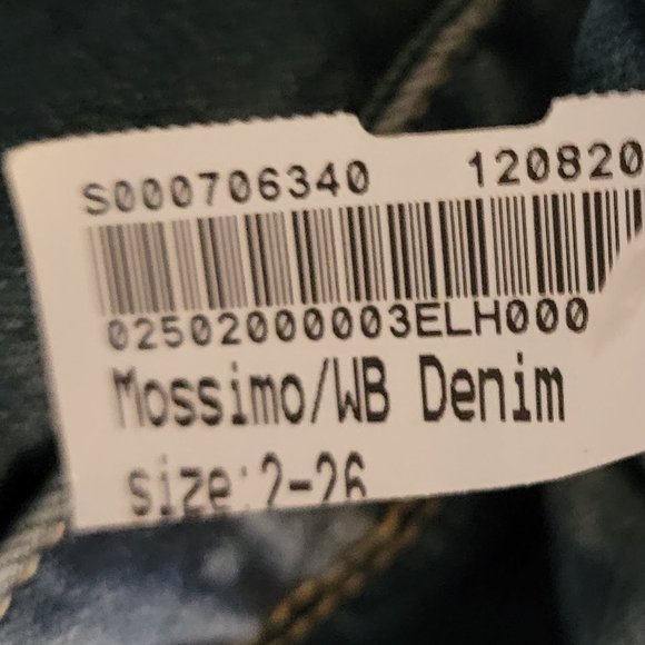 Mossimo High Rise Skinny Jeans Size 2 High Waisted - Picture 6 of 11